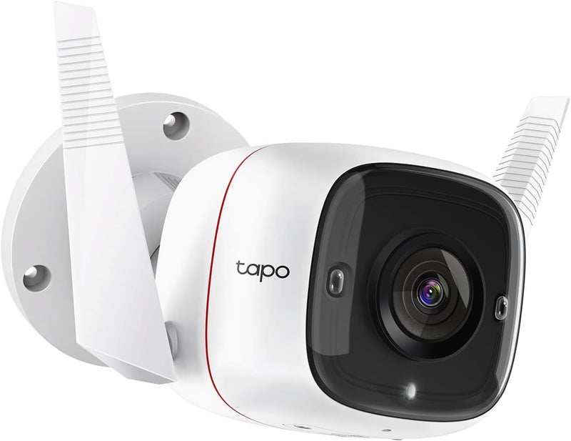 tapo TP-Link 2K Security Camera Outdoor Wired, IP66 Weatherproof, Motion/Person Detection, Built-in Siren w/Night Vision, Cloud/SD Card Storage, 2-Way Audio, Works w/Alexa & Google Home C310 - Image 4